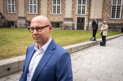 Anders Holkmann er chefjurist i Nordea, og han fastholder, at banken bør frifindes for anklagerne om mangelfuld kontrol med hensyn til mulig hvidvask af transaktioner på mere end 26 milliarder kroner.