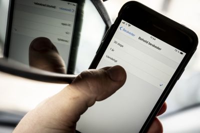 Q-Park opfordrer alle modtagere til at udvise forsigtighed og slette beskederne med det samme.