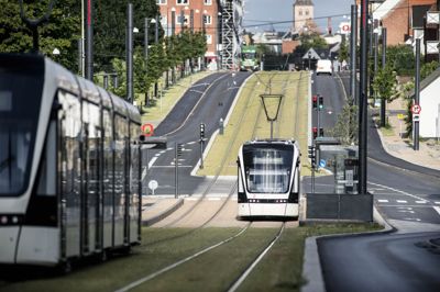 Al drift på letbanen i Odense indstilles fra lørdag. Det vil ifølge lokalmedier vare i flere dage.