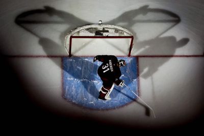 Den danske målvogter Frederik Andersen blev noteret for en redningsprocent på 88, da han natten til fredag var på isen for Carolina Hurricanes i NHL-finaleserien.