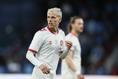 Albert Grønbæk kom i spil for landsholdet mod DR Congo. Han har fundet fodfæstet i Hamburger SV, hvor han har fået en permanent aftale.