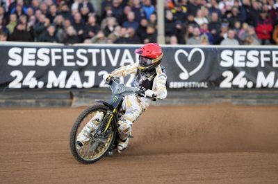 Anders Thomsen snuppede to heat-sejre i Manchester, men formåede ikke at nå finalen.