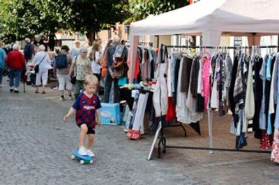På kræmmermarkedet i Bredgade kan man købe alverdens ting.