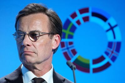 Sveriges statsminister, Ulf Kristersson, kalder Ruslands tilstedeværelse over Østersøen for alvorlig.