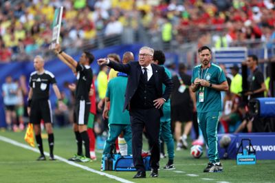 Carlo Ancelotti fik sin debut som landstræner ved VM, da Brasilien spillede 1-1 mod Marokko. Han så et nervøst brasiliansk mandskab, siger han efter kampen.