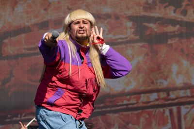 Oliver Tree optræder under festivalen Austin City Limits i oktober 2022.
