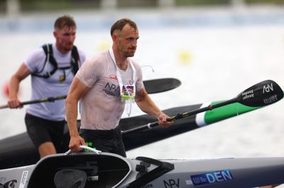 Mads Brandt Pedersen måtte se sig slået i spurten.