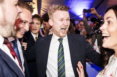 Der var stor glæde til Dansk Folkepartis fest på valgaftenen 24. marts i år, da det stod klart, at partiet blev tredoblet og fik 16 mandater i Folketinget.