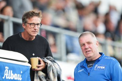 To af de bedste trænere i SIF's historie. Troels Bech og Kent Nielsen.