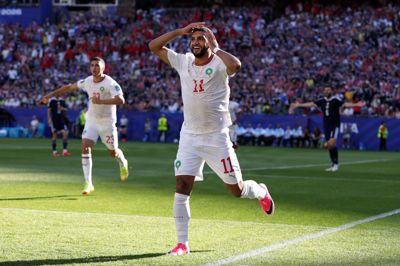 Ismael Saibari sikrede Marokko sejren over Skotland med en scoring efter godt et minuts spil.