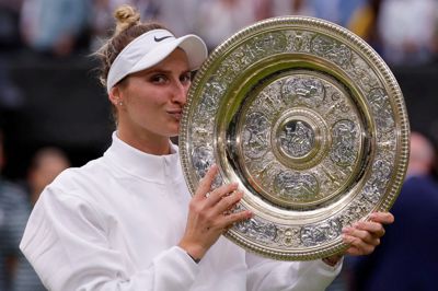 Marketa Vondrousova vandt Wimbledon i 2023.