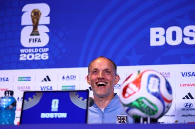 Thomas Tuchel og England møder tirsdag aften dansk tid Ghana i sin anden kamp ved VM.