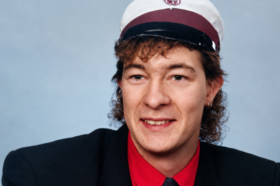 Jesper Grønkjær som student.