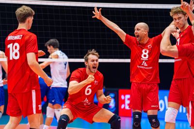 Danmarks herrelandshold i volleyball har vist flotte takter i år.