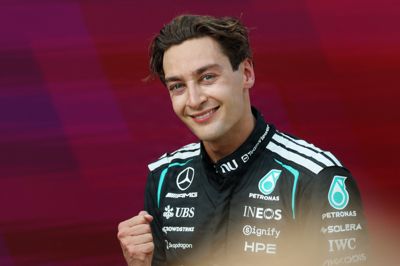 George Russell tog sin første sejr siden sæsonpremieren i Australien.