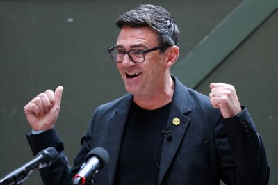 Andy Burnham under en tale i Manchester den 29. juni.