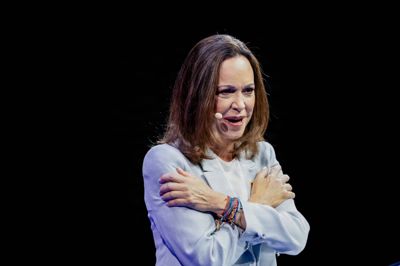 María Corina Machado modtog i december Nobels fredspris. Hun lever i eksil i Panama.