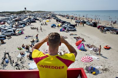 TrygFondens kystlivredningstårne vil være bemandet frem til 19. august.