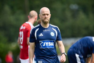Morten Dahm Kjærgaard lagde ikke skjul på, at åbningen på opgøret i Herning gav bange anelser. Men gæsterne kom bedre med, som kampen skred frem, og anden halvleg var mere jævnbyrdig.