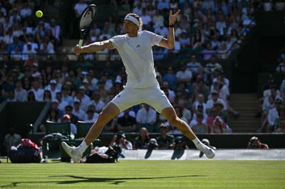 Alexander Zverev havde godt styr på Marcos Giron det meste af vejen i deres tredjerundekamp.
