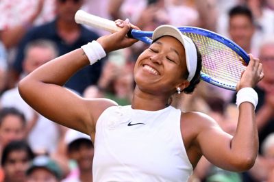 Lettelsen var til at få øje på, da Naomi Osaka vandt kampens sidste bold.