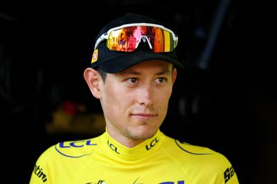 Torstein Træen er næsten otte minutter foran Tadej Pogacar og Jonas Vingegaard i den samlede stilling.