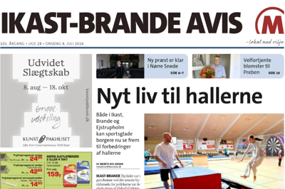 Ikast-Brande Avis er gået på sommerferie.