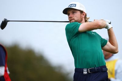 Rasmus Neergaard gik lørdagens runde i 67 slag.