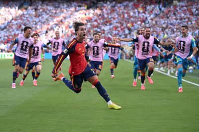 Ferran Torres blev den store helt for Spanien.