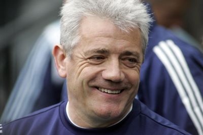 Efter sin aktive spillerkarriere var Kevin Keegan træner. Her ses han i 2008, da han stod i spidsen for Newcastle. Det var Keegans sidste job i topfodbold.