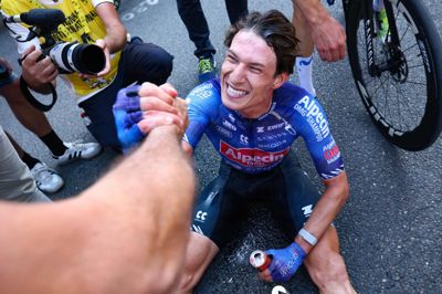 Jasper Philipsen tog karrierens 11. etapesejr i Tour de France.