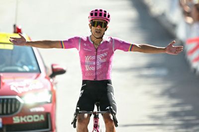 EF-rytteren Richard Carapaz hentede sin anden etapesejr i karrieren i Tour de France, da han torsdag sejrede på bjegetape.