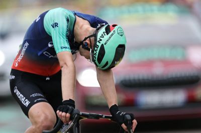Paul Seixas hang med mulen efter lørdagens Tour de France-etape.