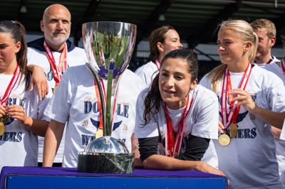 Nadia Nadim scorede 16 mål i 16 ligakampe for HB Køge på mod vej mod det danske mesterskab.