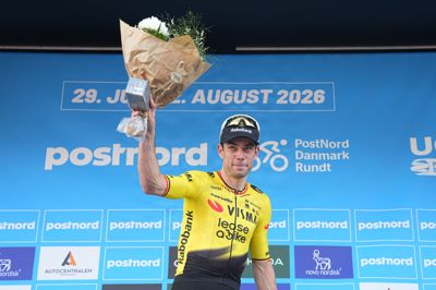 Wout van Aert levede op til favoritværdigheden på 1. etape af Danmark Rundt.