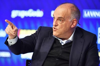 Javier Tebas har ved flere lejligheder krævet Gianni Infantinos afgang.