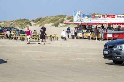En badegæst alarmerede politiet om, at en livløs mand var drevet i land ved strand på Rømø.