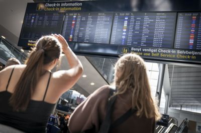Københavns Lufthavn har set antallet af passagerer stige i juli.