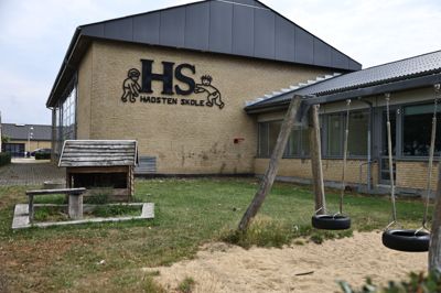 Thomas Born Smidt, som er direktør for Børn og Kultur i Favrskov Kommune, har tirsdag talt med ansatte på Hadsten Skole.