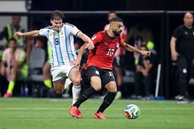 Mohamed Salah var med for Egypten til VM i fodbold. Holdet blev slået ud af Argentina i ottendedelsfinalen.