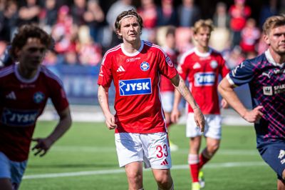 Mads Freundlich seneste kamp var opgøret mod Randers i slutningen af april, hvor han blev skiftet ind. En af de blot fire kampe, som SIF'eren blev noteret for i foråret.