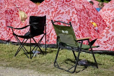 Gæsterne på Smukfest har for første gang i år mulighed for at leje blandt andet festivalstole på alle festivalens campingområder.