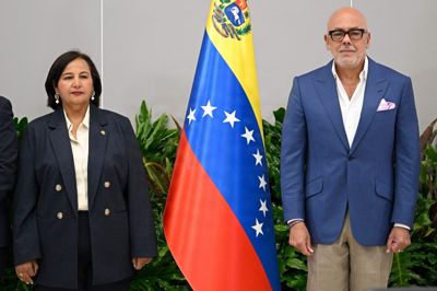 Den fremtrædende venezuelansk oppositionsfigur Dinorah Figuera og Jorge Rodríguez, der er formand for landets parlament, mødtes torsdag i Caracas.