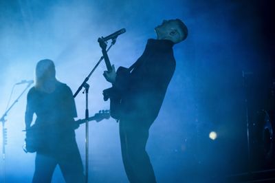 Koncerten med The Minds of 99 begyndte ubehageligt for flere festivalgæster på årets Smukfest. Billedet er taget på Heartland, hvor bandet også var på scenen.