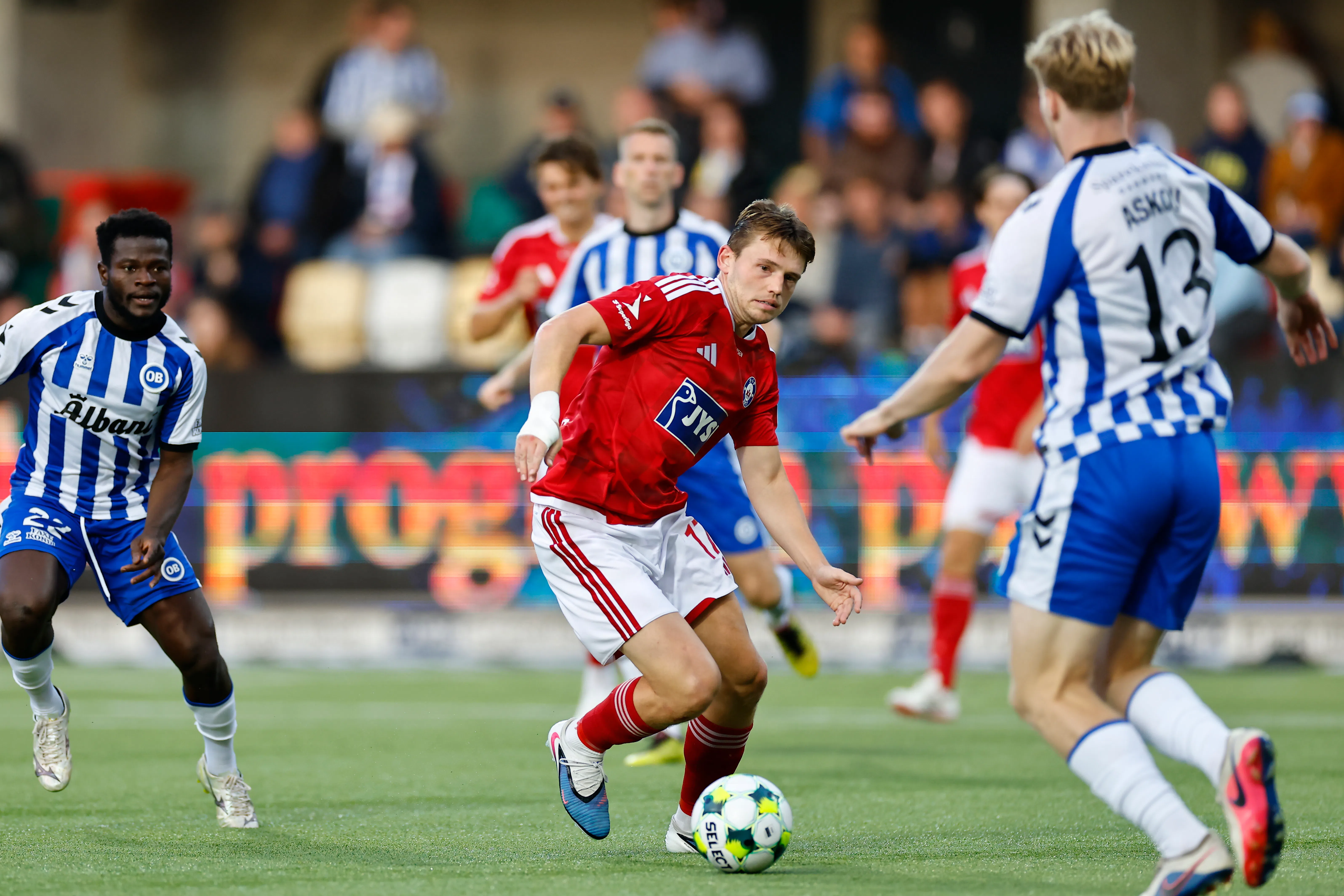Callum McCowatt var bedste SIF'er på Jysk Park.