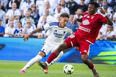 Robert Silva spillede en stærk kamp for FCK, da holdet avancerede i Conference League-kvalifikationen.