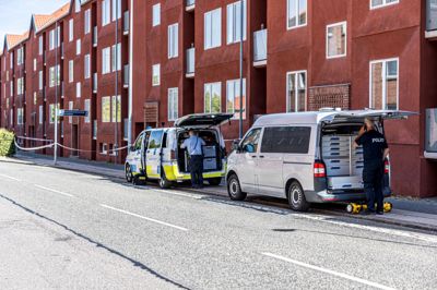 Teknikere fra Sydsjællands og Lolland-Falsters Politi blev torsdag sendt til Torvegade i Slagelse, efter at etårig pige var faldet ud af et vindue fra første sal.