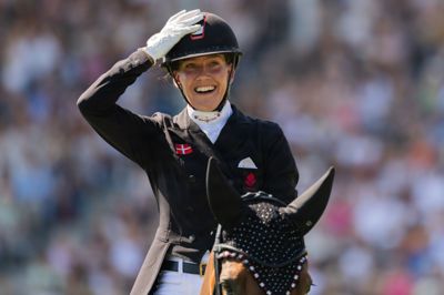 Cathrine Laudrup-Dufour fik endnu en VM-sølvmedalje til samlingen fredag aften i Tyskland.