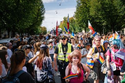 Lørdag var kulminationen af en uges fejringer med en parade, hvor flere tusinde mennesker deltog.