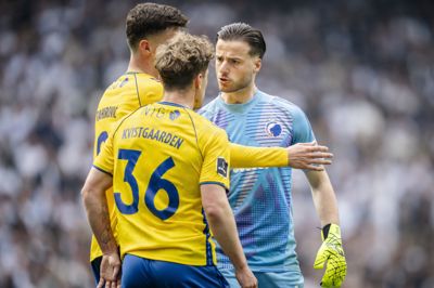 Bølgerne gik højt, da Diant Ramaj, der ses til højre, mødte Brøndby i hans første periode i FCK.
